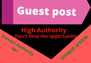 Write and Publish 5 Guest posts Unique article high authority website site perpetual backlinks