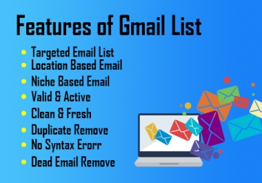I will do 5000 Niche Targeted Email List for Email Marketing