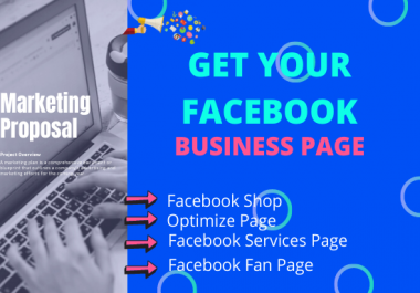Create and setup your Facebook business page