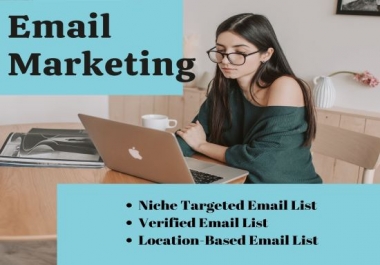 I will make Niche targeted Email list,  Clean,  Verified 5000 emails