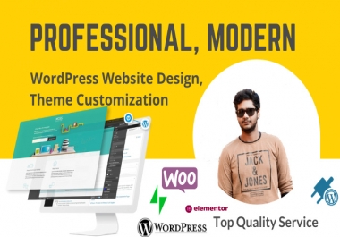 WordPress Install, Design & Coustomization