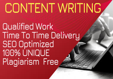 I will write1000 words creative SEO content,  blog posts,  or articles