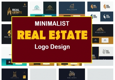 I will create Modern real estate logo