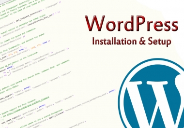 I will install WordPress and setup demo