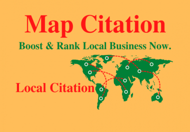 Manually 500 Google Maps Citation For Business Local SEO