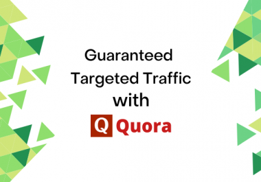 Guaranteed Niche related Targeted Traffic with 30 Quora Answer