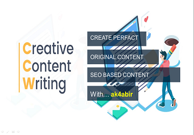 I will write high quality based content for your bussiness