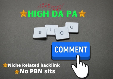 Create 200 Blog Comment Backlink To boost your website