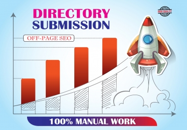 I will give 100 HQ directory submissions manually