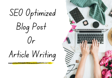 1000 words unique seo Article writing on any topic for your website or blog