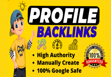 300 Effective HQ Profile Backlinks With Unique Domain