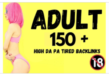 I will boost your adult website with manual high authority SEO backlink