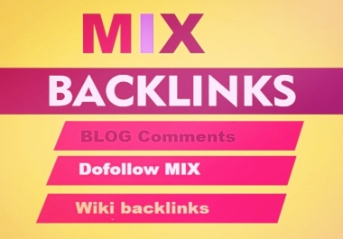 Boost your ranking with 300 BLOG Comments + 50 Dofollow Profile Mix + 200 Wiki backlinks