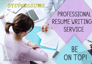 I will provide a professional resume/CV writing service