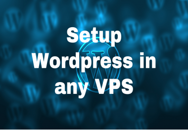 Install Wordpress your VPS server with a responsive theme and plugins without added price.