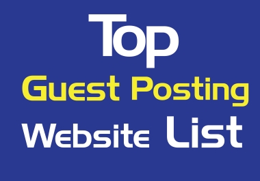 Write and publish 10X guest posts on DR60+ google news approved website