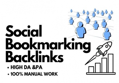 I Will Create 30+ Social Bookmarking Backlinks Manually To Your Website