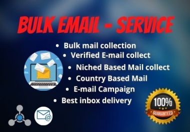 I will provide niche targeted 5k verified bulk email list