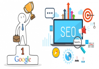 I will rank your website 1st on google by best SEO service and backlinks