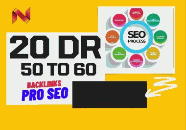 Create 20 DR 50 to 60 homepage pbn backlinks