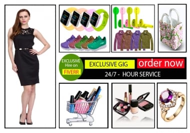 I will do product color change and background removal