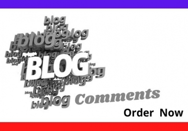 I will provide you 100 unique blog comments backlinks
