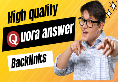 Progress your website with 10 high quality Quora answers