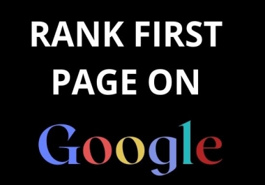 Rank Your Website for a keyword On Google First Page Or Money Back Guaranteed