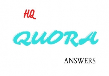 Keyword related 15 high quality quora answers posting