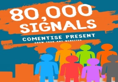 Seo PBN 80,000 Social Signals Traffic For Ranking Your Any Sites