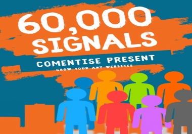 PBN 60,000 Social Signals Traffic For Ranking Your Any Sites