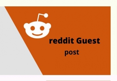 I will Promote your website by 3 high Quality reddit guest post