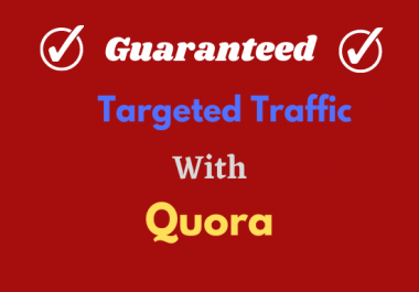 I will provide Your website with 20 Quora answers