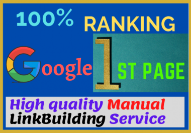 I will Rank Your Website with Most Effective Linkbuilding Service