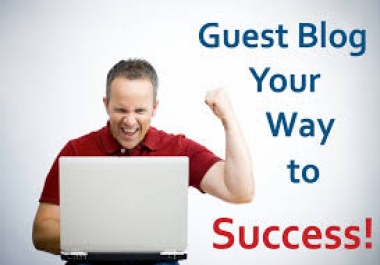 Write and publish 6 guest blog posts on 77 DA dofollow permanent backlinks