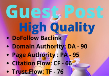 15 Guest Posts On DA 50 to 90+ Sites For Website Ranking