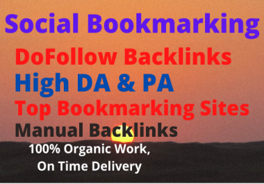 35 Social Bookmarking Authority Backlinks