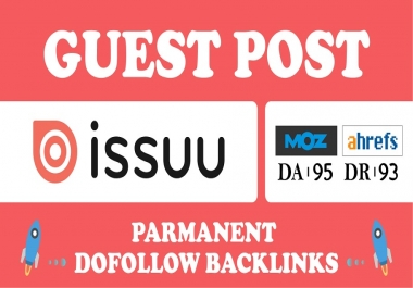 Guest Post on issuu.com with DoFollow Links