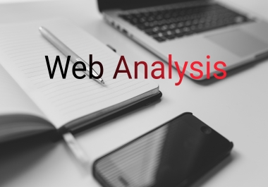 I will give you in depth SEO report of your website - Web Analytics