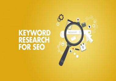 I will do strategic SEO keyword research and competitor analysis