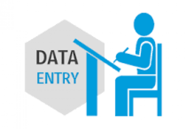 I am data entry expert.I have huge experience in typing work