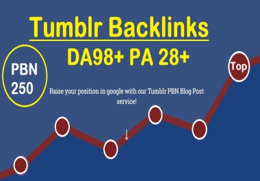 PBN 250 High DA98+ PA 28+ Tumblr Backlinks UK USA etc.