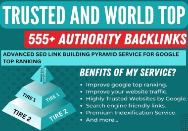 TRUSTED AND TOP AUTHORITY LINK BUILDING PYRAMID SERVICE