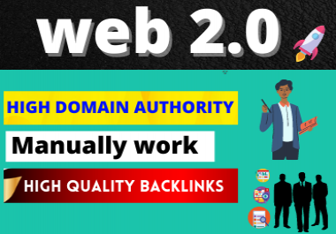 I will Create Manually 20 High authority web 2. 0 backlinks for Boost SEO Ranking