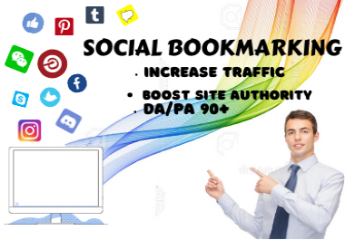 I will create manually 30 social bookmark for your site rank