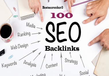 100 High Quality handmade SEO Backlinks from High DA PA Websites