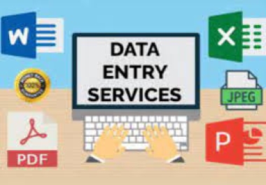 Data entry service done at low cost