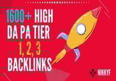 High DA PA Authority Diversify Dofollow Tired Backlinks To Rank 1 On Google