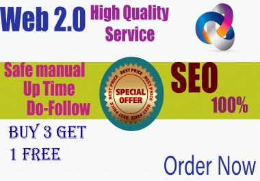 I will provide 30 web 2.0 service high page rank website