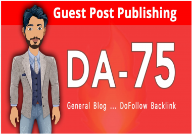 guest post on da 75 blog within 24 hours